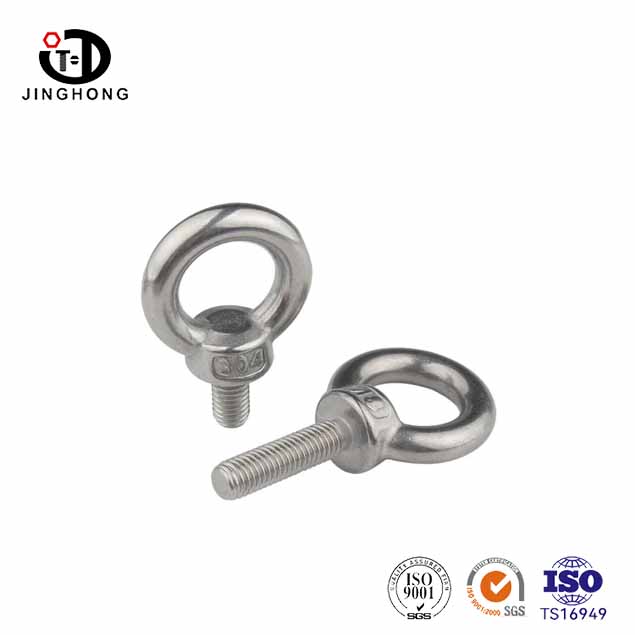 DIN580 स्टेनलेस स्टील आई बोल्ट