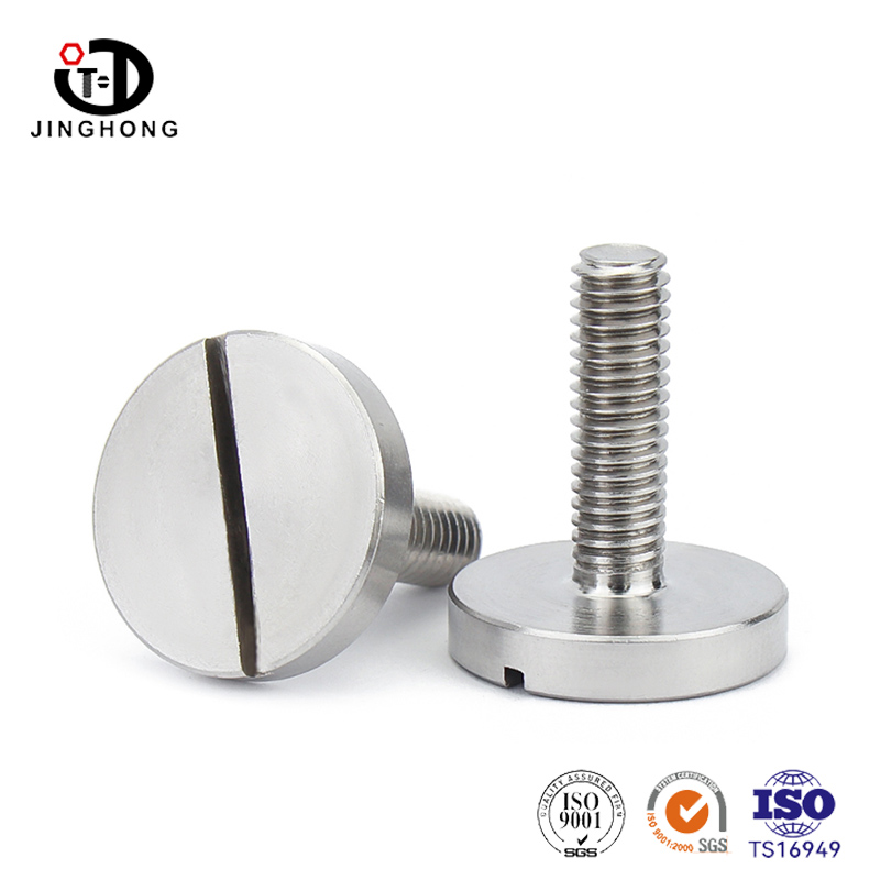 फ्लैट हेड राउंड हेड स्लॉटेड स्क्रू