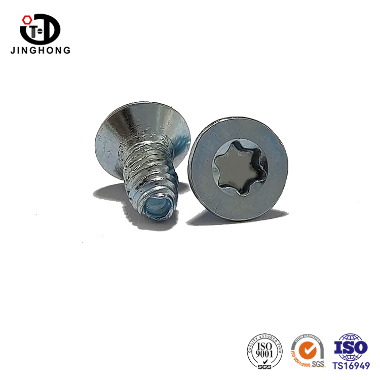 Torx फ्लैट हेड त्रिकोणीय टूथ स्क्रू